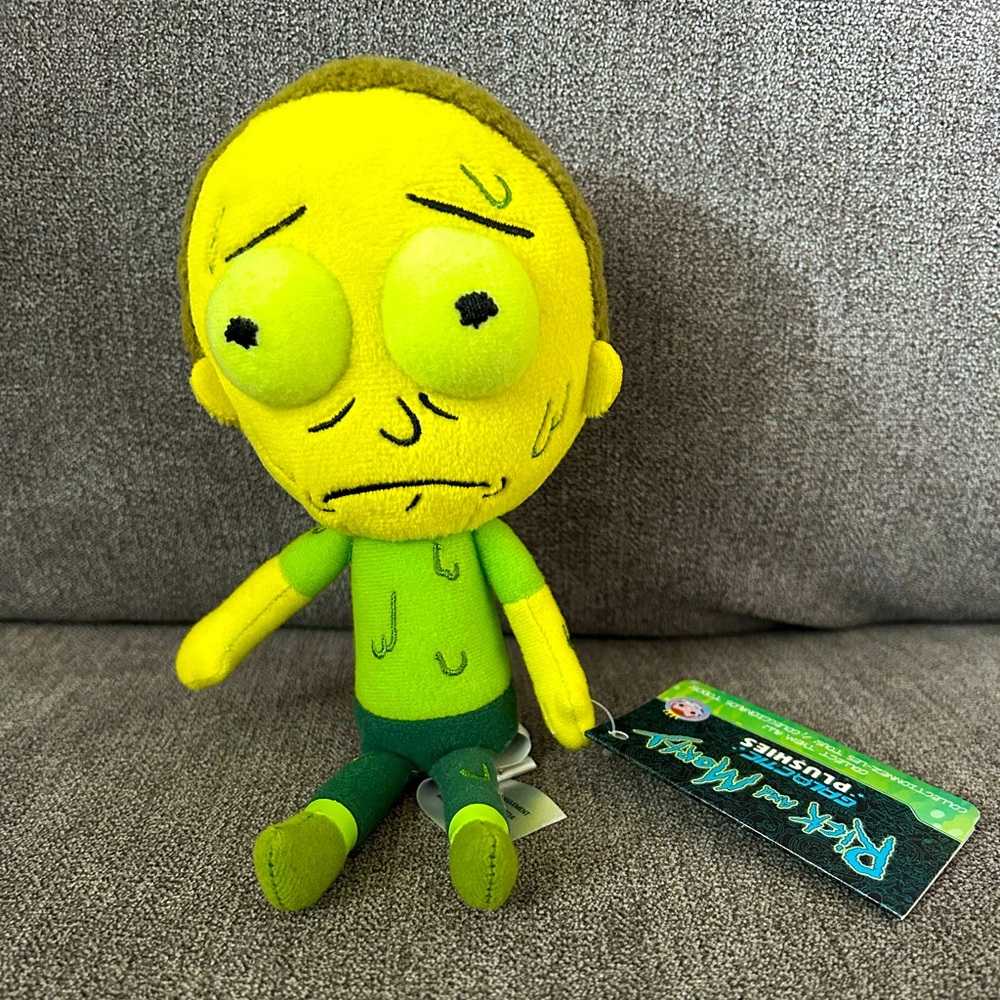 NWT Toxic Morty plush Rick and Morty